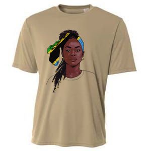 Tanzanian Flag Souvenirs Products Uniform For Women Tanzania Cooling Performance Crew T-Shirt