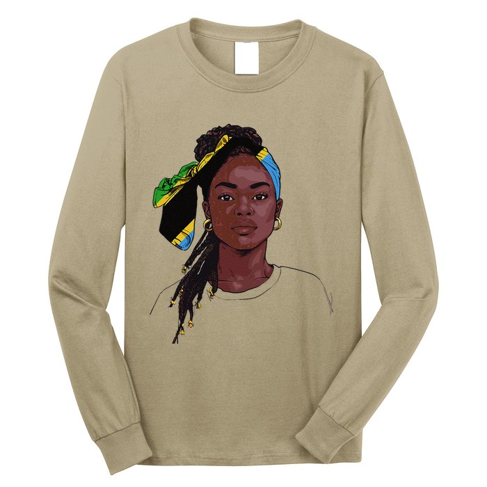 Tanzanian Flag Souvenirs Products Uniform For Women Tanzania Long Sleeve Shirt