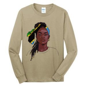 Tanzanian Flag Souvenirs Products Uniform For Women Tanzania Tall Long Sleeve T-Shirt