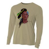 Tanzanian Flag Souvenirs Products Uniform For Women Tanzania Cooling Performance Long Sleeve Crew