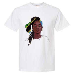 Tanzanian Flag Souvenirs Products Uniform For Women Tanzania Garment-Dyed Heavyweight T-Shirt