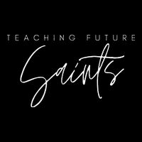 Teaching Future Saints Catholic Teacher Cooling Performance Crew T-Shirt
