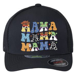 Toy Funny Story Mama Boy Mom MotherS Day Flexfit Unipanel Trucker Cap