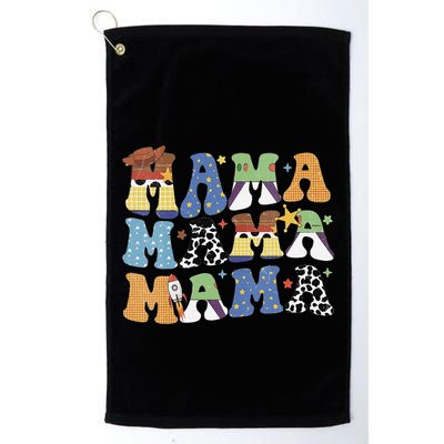 Toy Funny Story Mama Boy Mom MotherS Day Golf Towel