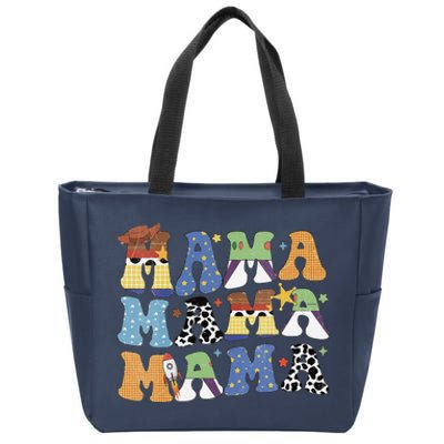 Toy Funny Story Mama Boy Mom MotherS Day Zip Tote Bag