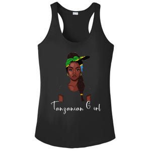 Tanzanian Flag Souvenirs Products Woman Tanzania Ladies PosiCharge Competitor Racerback Tank