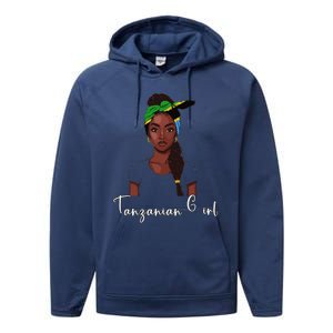 Tanzanian Flag Souvenirs Products Woman Tanzania Performance Fleece Hoodie