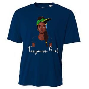 Tanzanian Flag Souvenirs Products Woman Tanzania Cooling Performance Crew T-Shirt