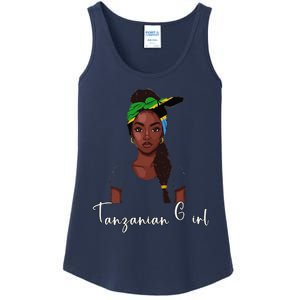 Tanzanian Flag Souvenirs Products Woman Tanzania Ladies Essential Tank