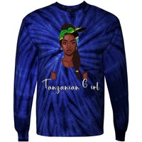 Tanzanian Flag Souvenirs Products Woman Tanzania Tie-Dye Long Sleeve Shirt