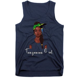 Tanzanian Flag Souvenirs Products Woman Tanzania Tank Top