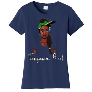 Tanzanian Flag Souvenirs Products Woman Tanzania Women's T-Shirt