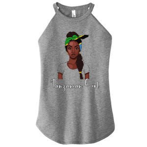 Tanzanian Flag Souvenirs Products Woman Tanzania Women's Perfect Tri Rocker Tank