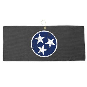 Tennessee Flag Star Logo Volunteer State Nashville T Large Microfiber Waffle Golf Towel