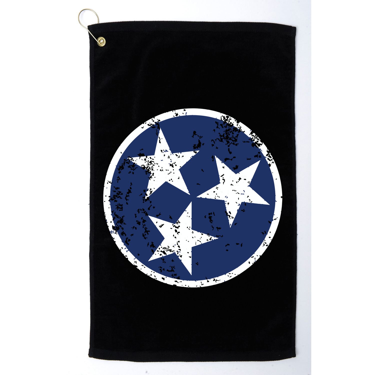 Tennessee Flag Star Logo Volunteer State Nashville T Golf Towel