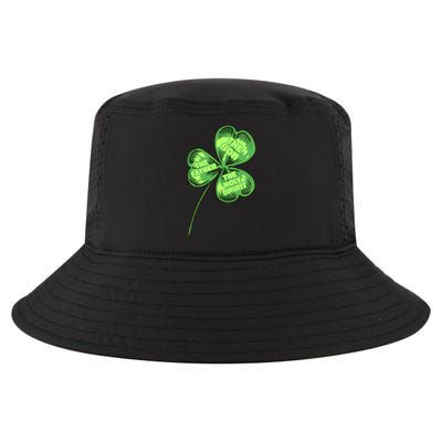 The Father Son Holy Spirit Shamrock St Patrick Day Gift Cool Comfort Performance Bucket Hat