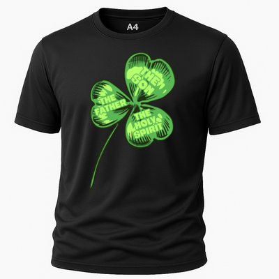 The Father Son Holy Spirit Shamrock St Patrick Day Gift Performance Shirt