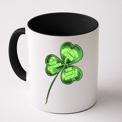 The Father Son Holy Spirit Shamrock St Patrick Day Gift Mug