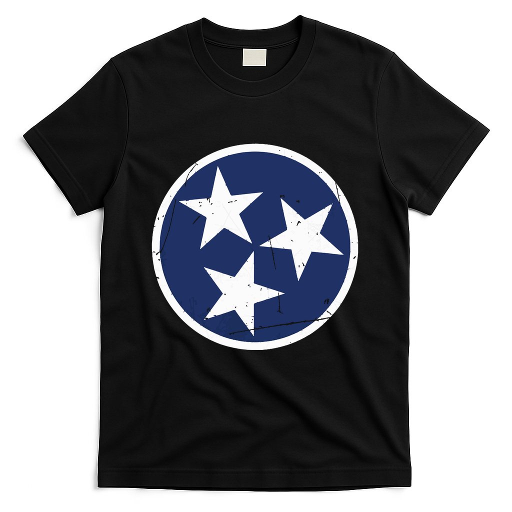 Tennessee Flag State Vintage Style T-Shirt