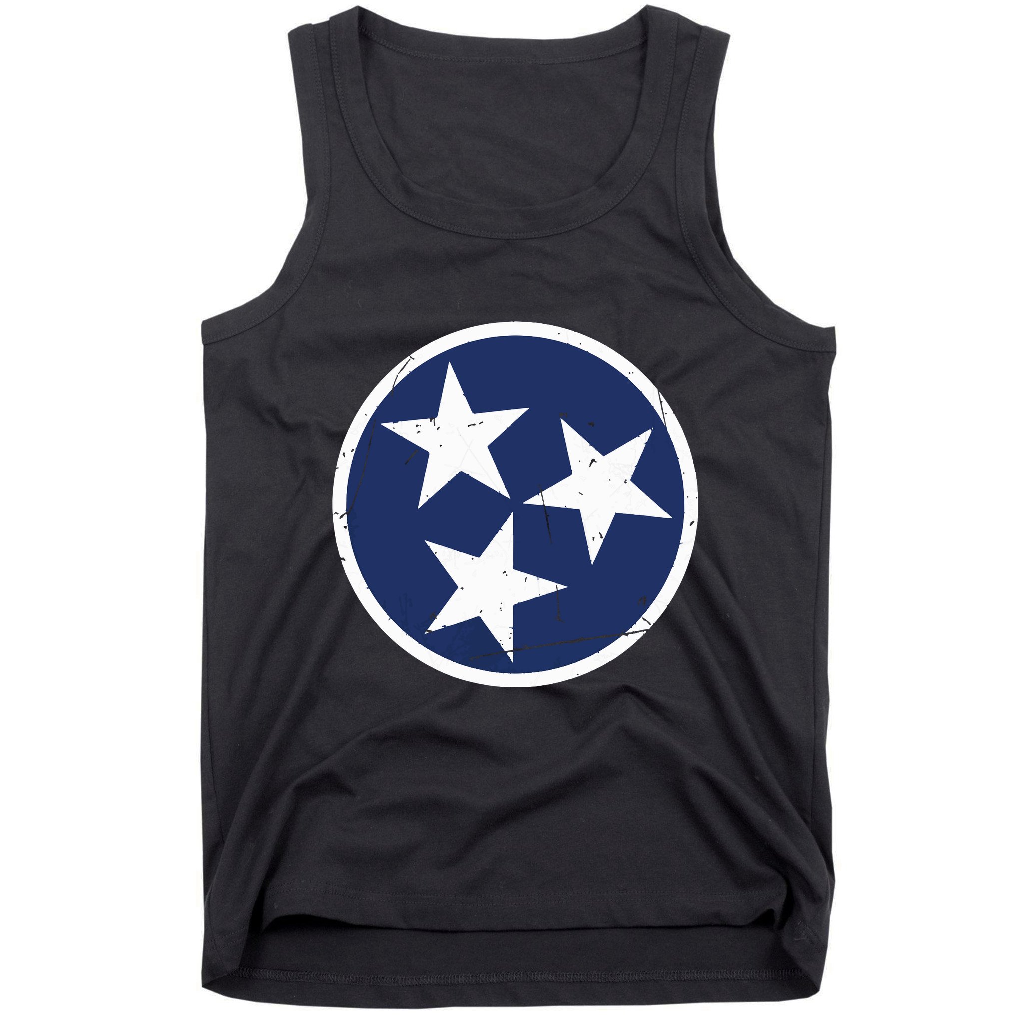 Tennessee Flag State Vintage Style Tank Top