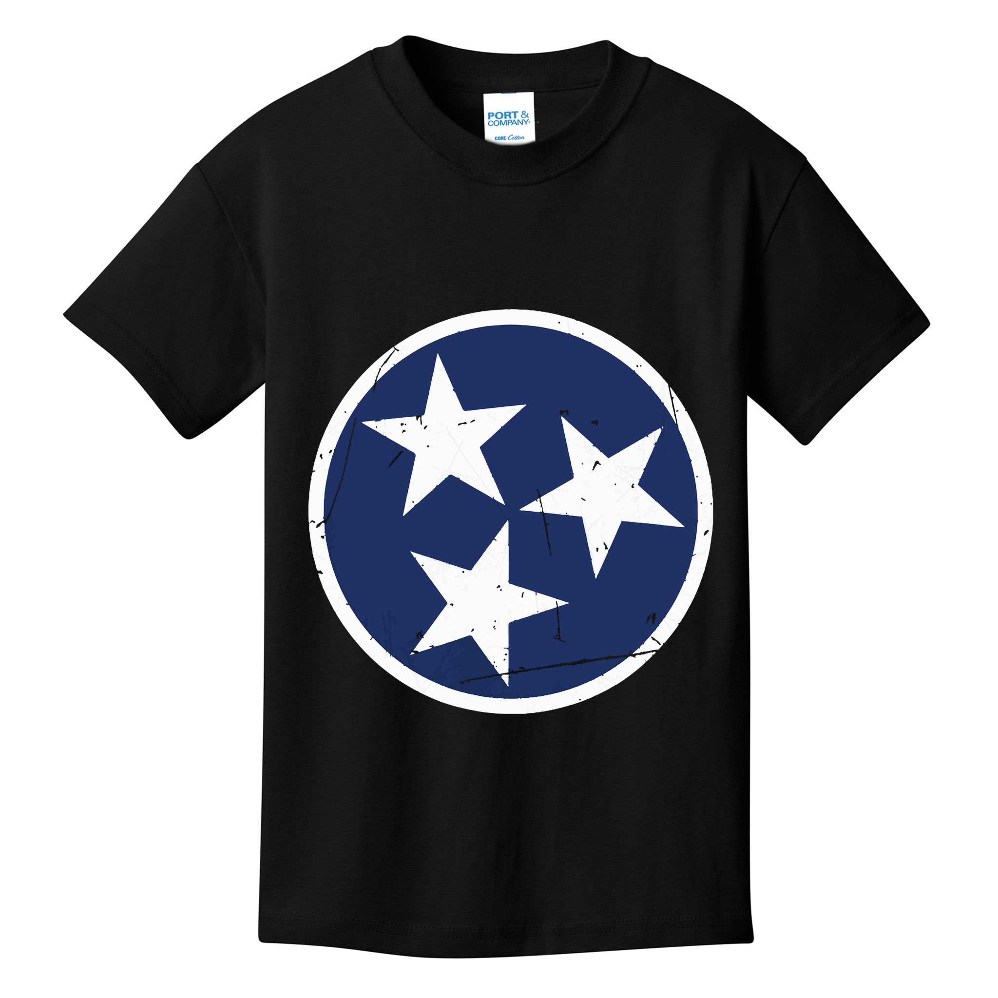 Tennessee Flag State Vintage Style Kids T-Shirt