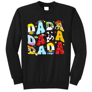 Toy Funny Story Dada Dad Fathers Day Sweatshirt