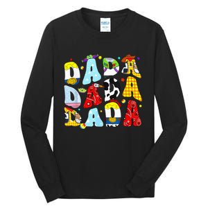 Toy Funny Story Dada Dad Fathers Day Tall Long Sleeve T-Shirt