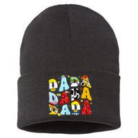 Toy Funny Story Dada Dad Fathers Day Sustainable Knit Beanie