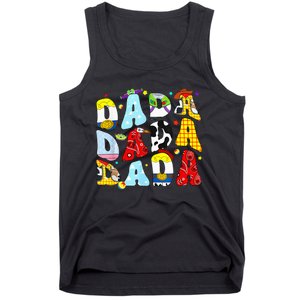 Toy Funny Story Dada Dad Fathers Day Tank Top