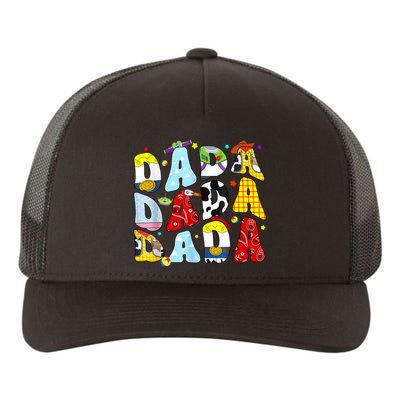 Toy Funny Story Dada Boy Dad Fathers Day Yupoong Adult 5-Panel Trucker Hat