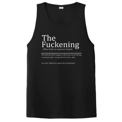 The Fuckening Sarcastic Definition PosiCharge Competitor Tank