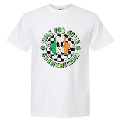 Time For Some Shenanigans Happy St Patricks Day Garment-Dyed Heavyweight T-Shirt