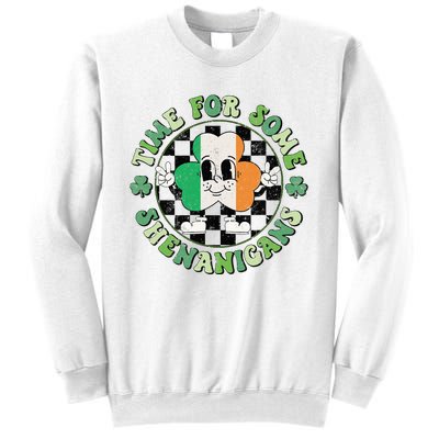 Time For Some Shenanigans Happy St Patricks Day Sweatshirt