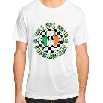 Time For Some Shenanigans Happy St Patricks Day Adult ChromaSoft Performance T-Shirt