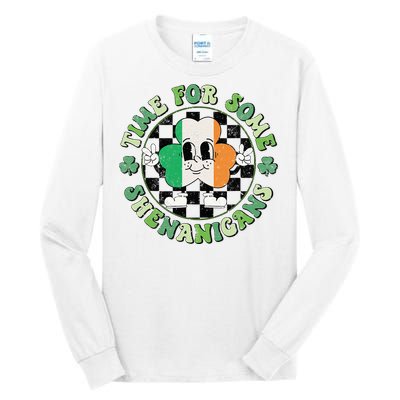 Time For Some Shenanigans Happy St Patricks Day Tall Long Sleeve T-Shirt