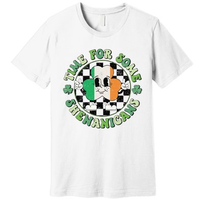 Time For Some Shenanigans Happy St Patricks Day Premium T-Shirt