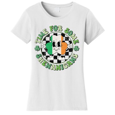 Time For Some Shenanigans Happy St Patricks Day Women's T-Shirt