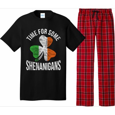 Time For Some Shenanigans Ireland Cool Gift Pajama Set