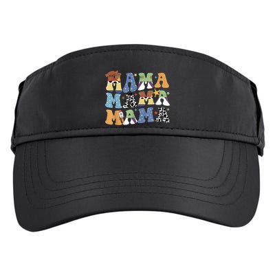 Toy Funny Story Mama Boy Mom Mothers Day Tee For Womens Adult Drive Performance Visor