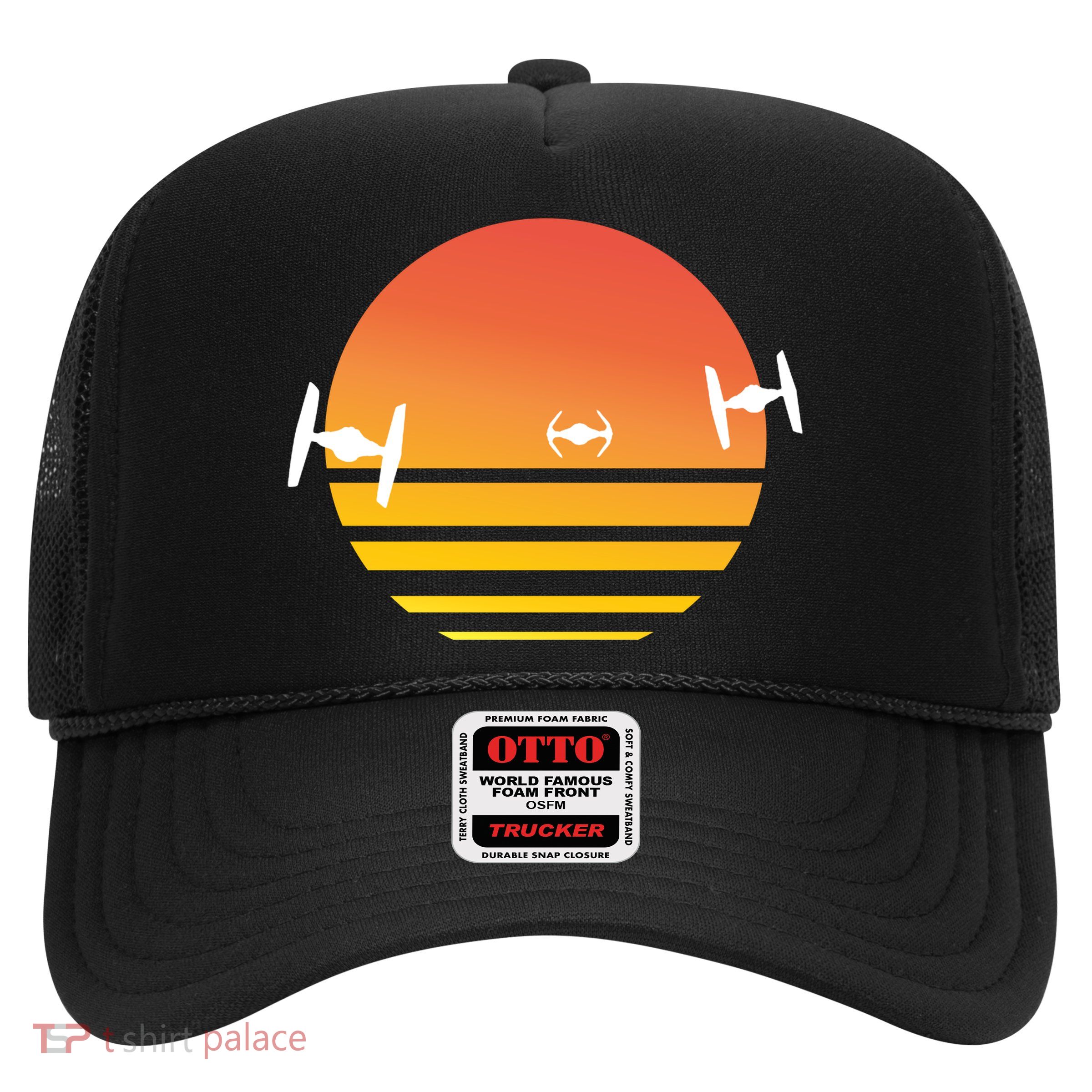 Tie Fighter Sunset Trucker Hat