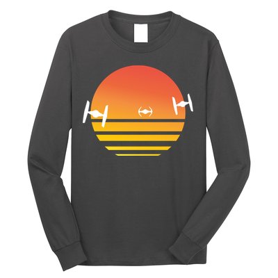 Tie Fighter Sunset Long Sleeve Shirt