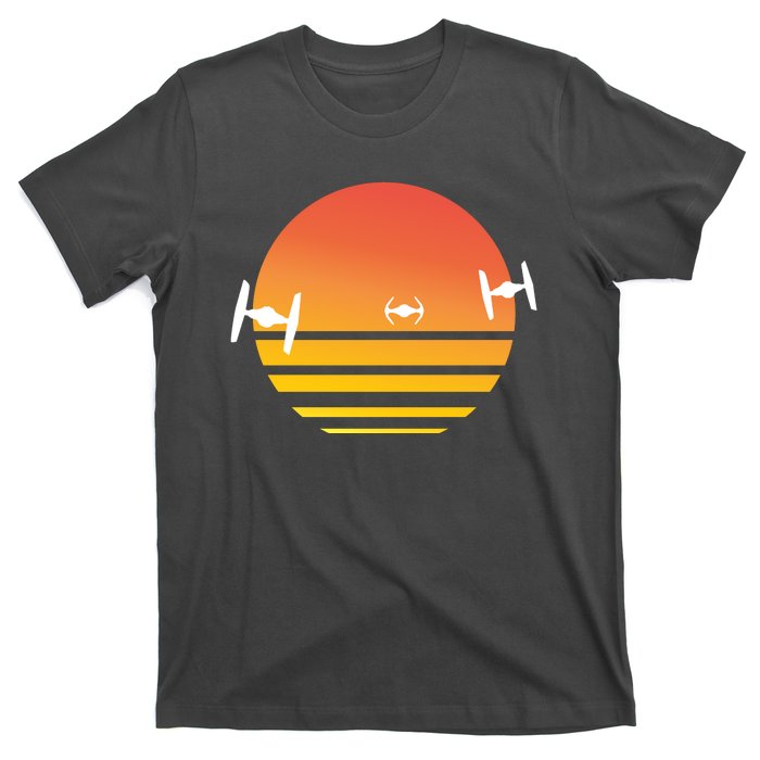 Tie Fighter Sunset T-Shirt