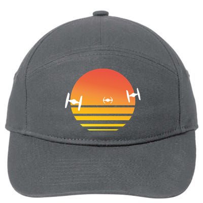 Tie Fighter Sunset 7-Panel Snapback Hat
