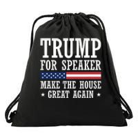 Trump For Speaker House Of Representatives Drawstring Bag