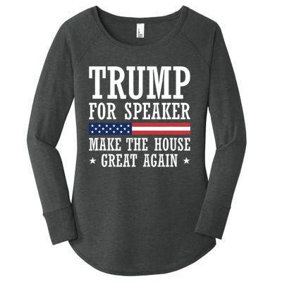 Trump For Speaker House Of Representatives Women's Perfect Tri Tunic Long Sleeve Shirt