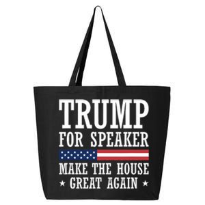 Trump For Speaker House Of Representatives 25L Jumbo Tote