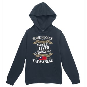 Taiwan Flag Souvenirs For Taiwaneses And Gift Urban Pullover Hoodie