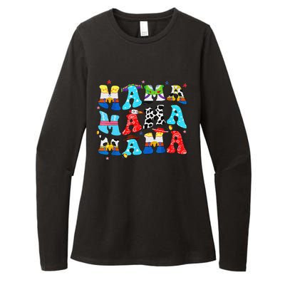 Toy Funny Story Mama Boy Mom MotherS Day Womens CVC Long Sleeve Shirt