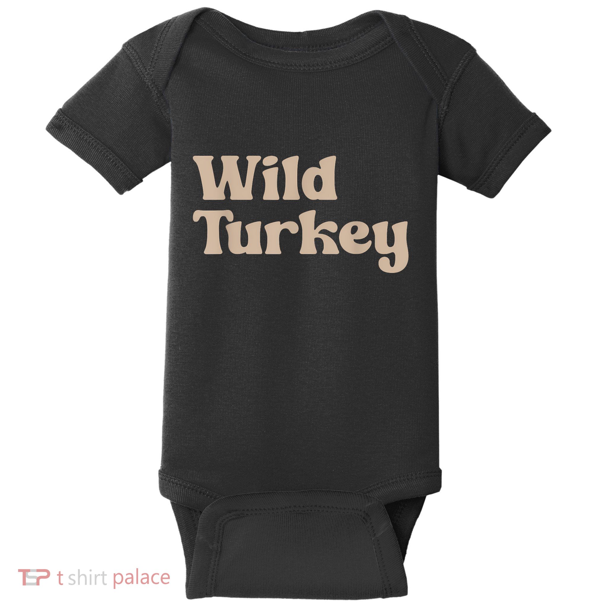 Thanksgiving For Sibling Wild Turkey Baby Bodysuit