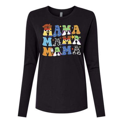 Toy Funny Story Mama Boy Mom Mothers Day Womens Cotton Relaxed Long Sleeve T-Shirt